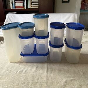Tupperware Modular Mates Oval Pantry Set of 10
